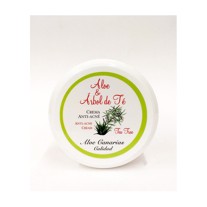 Crema Aloe Vera + Arbol del Té 150ml (Anti-Acné)