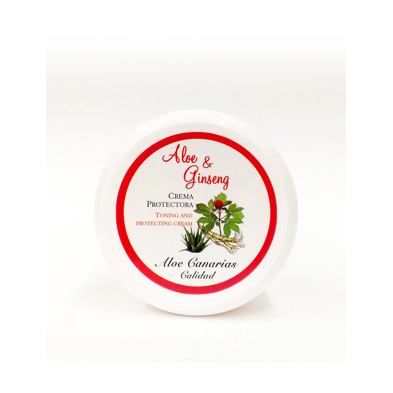 Crema Aloe Vera + Ginseng  150ml (Protectora - Tonificante)