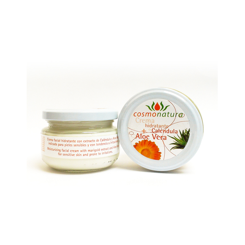 CREMA HIDRATANTE DE CALENDULA Y ALOE VERA (120 ml)