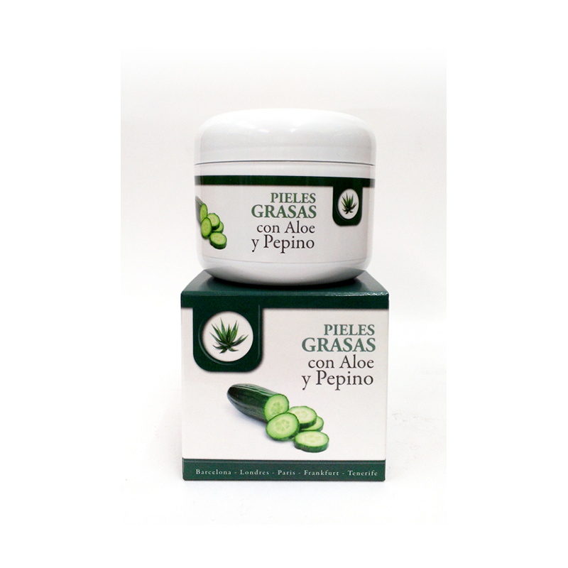 CREAM-GEL FOR OILY SKIN WITH ALOE AND CUCUMBER 100 ml