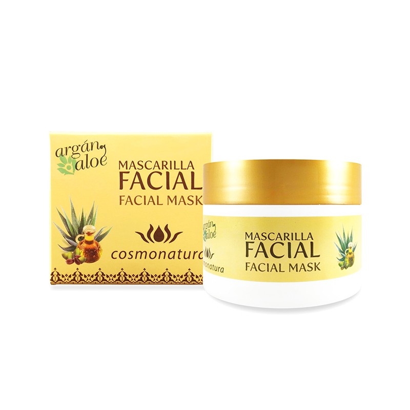 MASCARILLA FACIAL ARGAN - ALOE 100ml