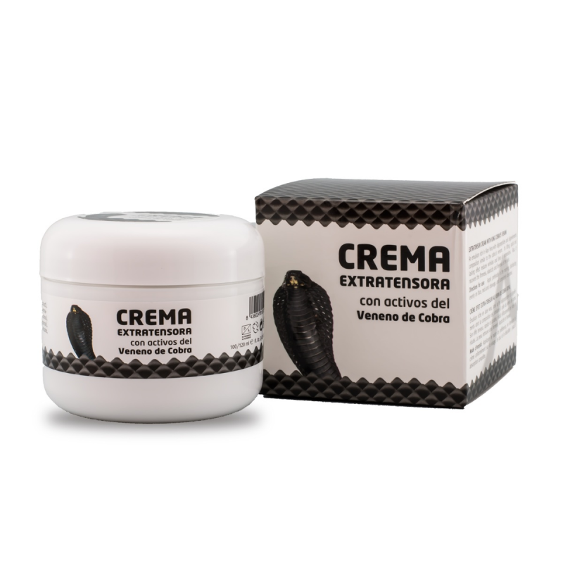 CREMA FACIAL EXTRATENSORA CON VENENO DE COBRA (120 ml)