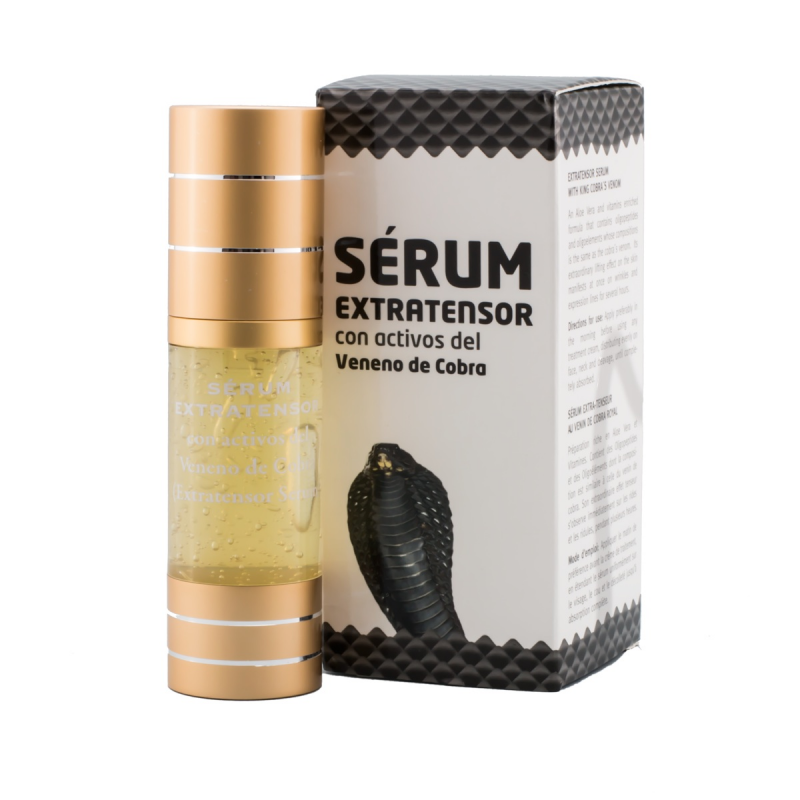 SERUM FACIAL EXTRATENSORA CON VENENO DE COBRA (30 ml)