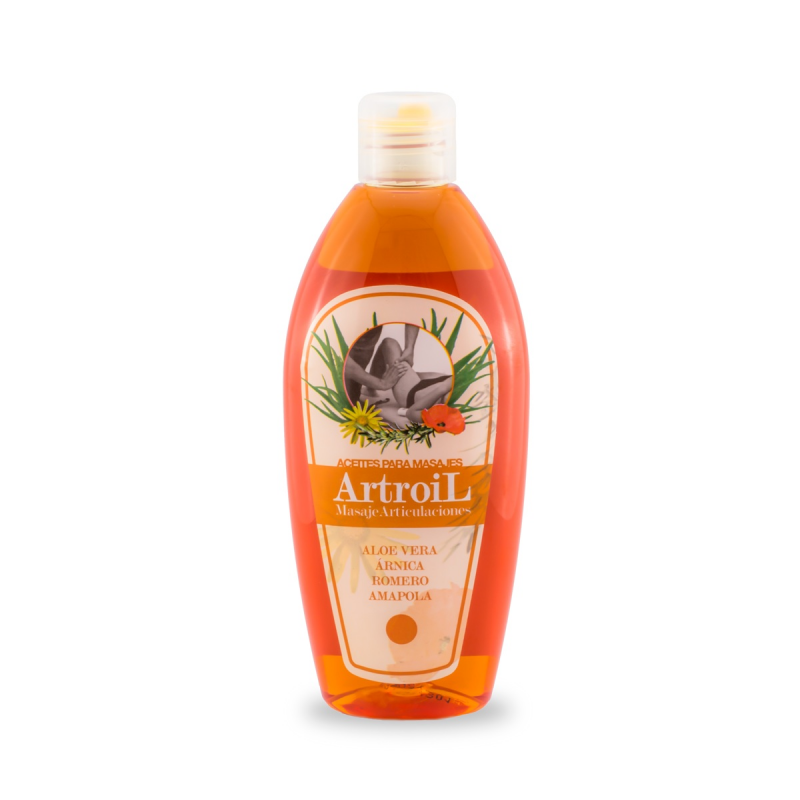 ACEITE PARA MASAJES (ARNICA, ALOE, ROMERO, AMAPOLA) (250 ml)