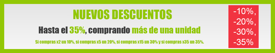 Descuentos por cantidad